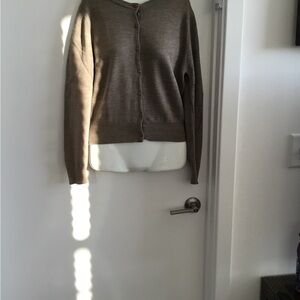 Harrods Brown Button-Front Women's Cardigan